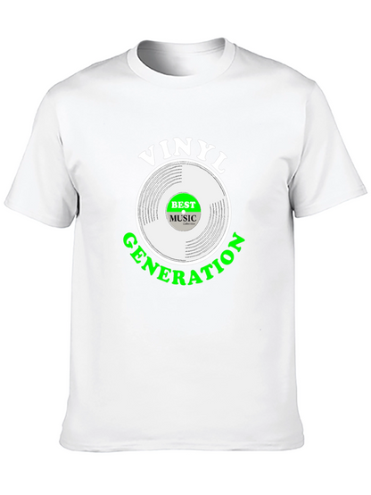 Vinyl Generation Graphic T-Shirt - Music Lovers Tee