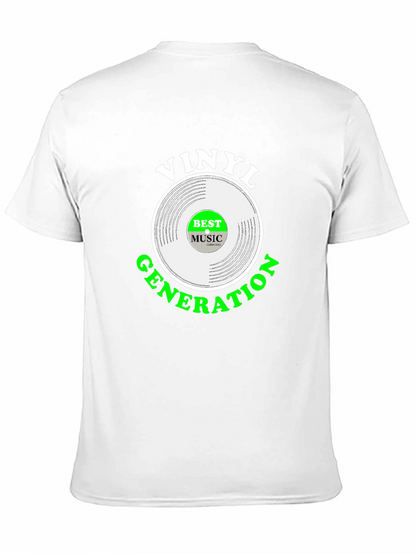 Vinyl Generation Graphic T-Shirt - Music Lovers Tee