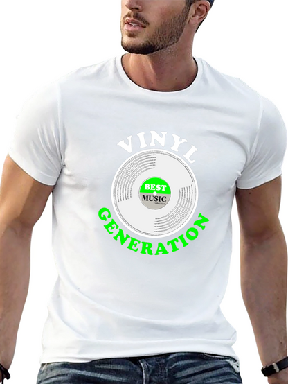Vinyl Generation Graphic T-Shirt - Music Lovers Tee