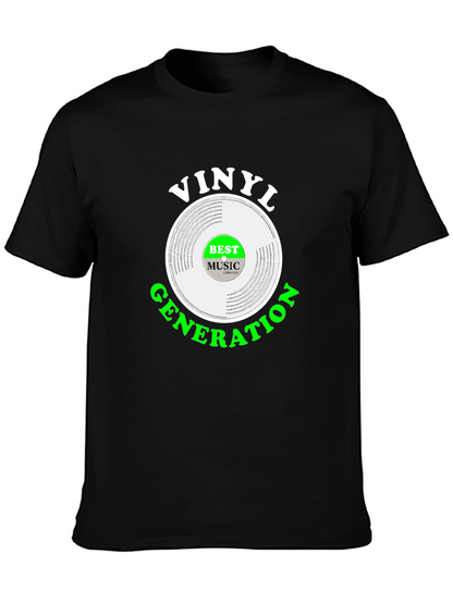 Vinyl Generation Graphic T-Shirt - Music Lovers Tee