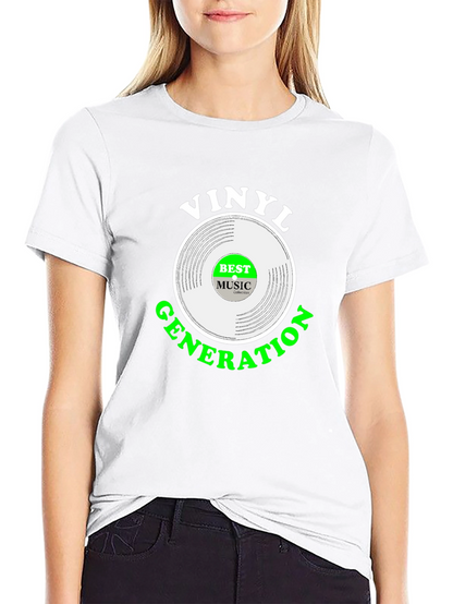 Vinyl Generation Graphic T-Shirt - Music Lovers Tee