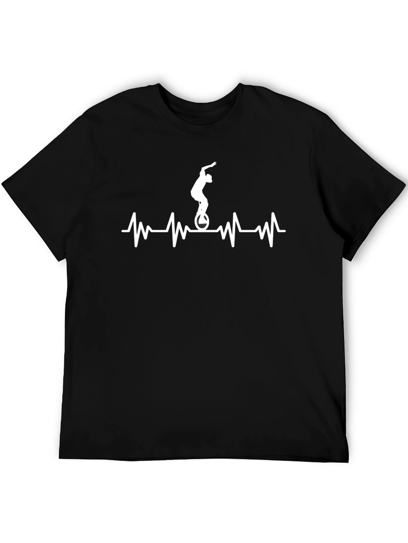Unicycle Heartbeat T-Shirt