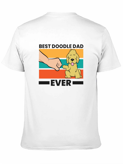 Best Doodle Dad Ever T-Shirt - Cute Dog Design