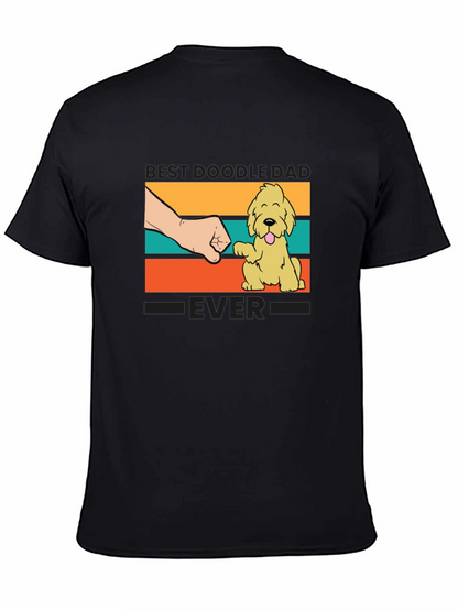 Best Doodle Dad Ever T-Shirt - Cute Dog Design