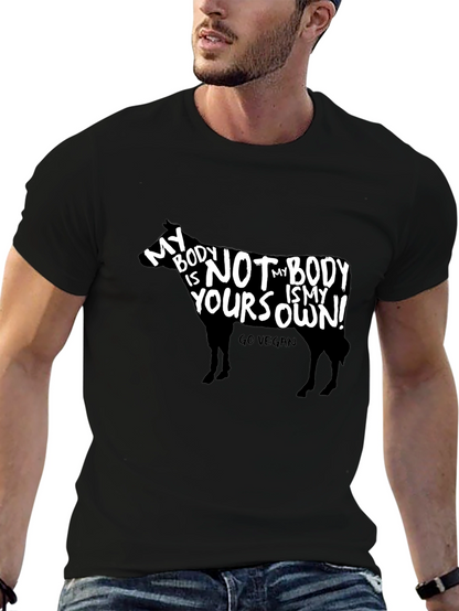 Vegan T-Shirt - My Body Is My Own