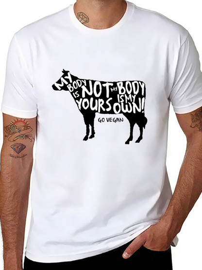 Vegan T-Shirt - My Body Is My Own