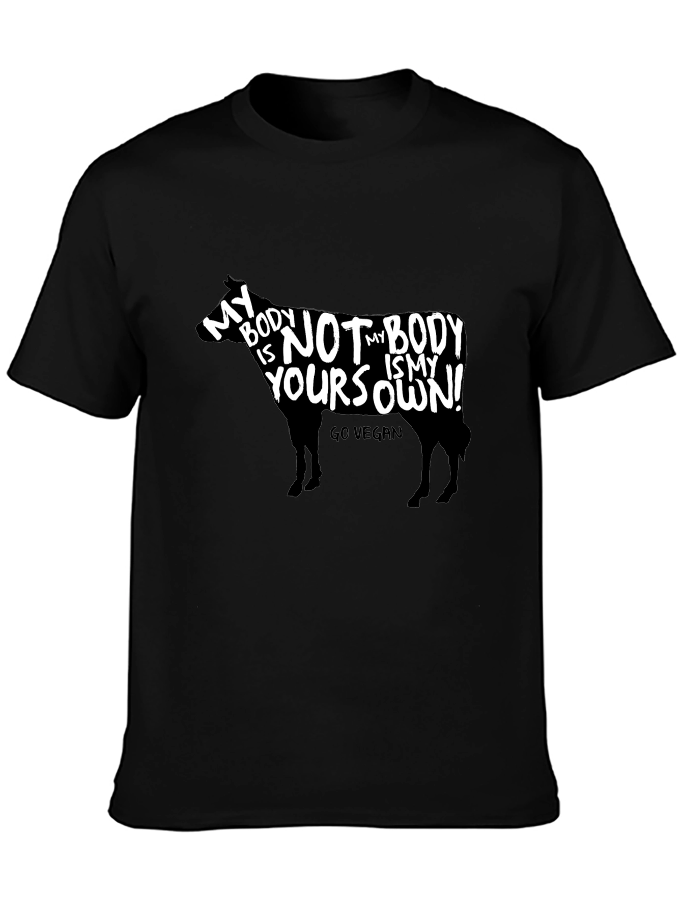 Vegan T-Shirt - My Body Is My Own