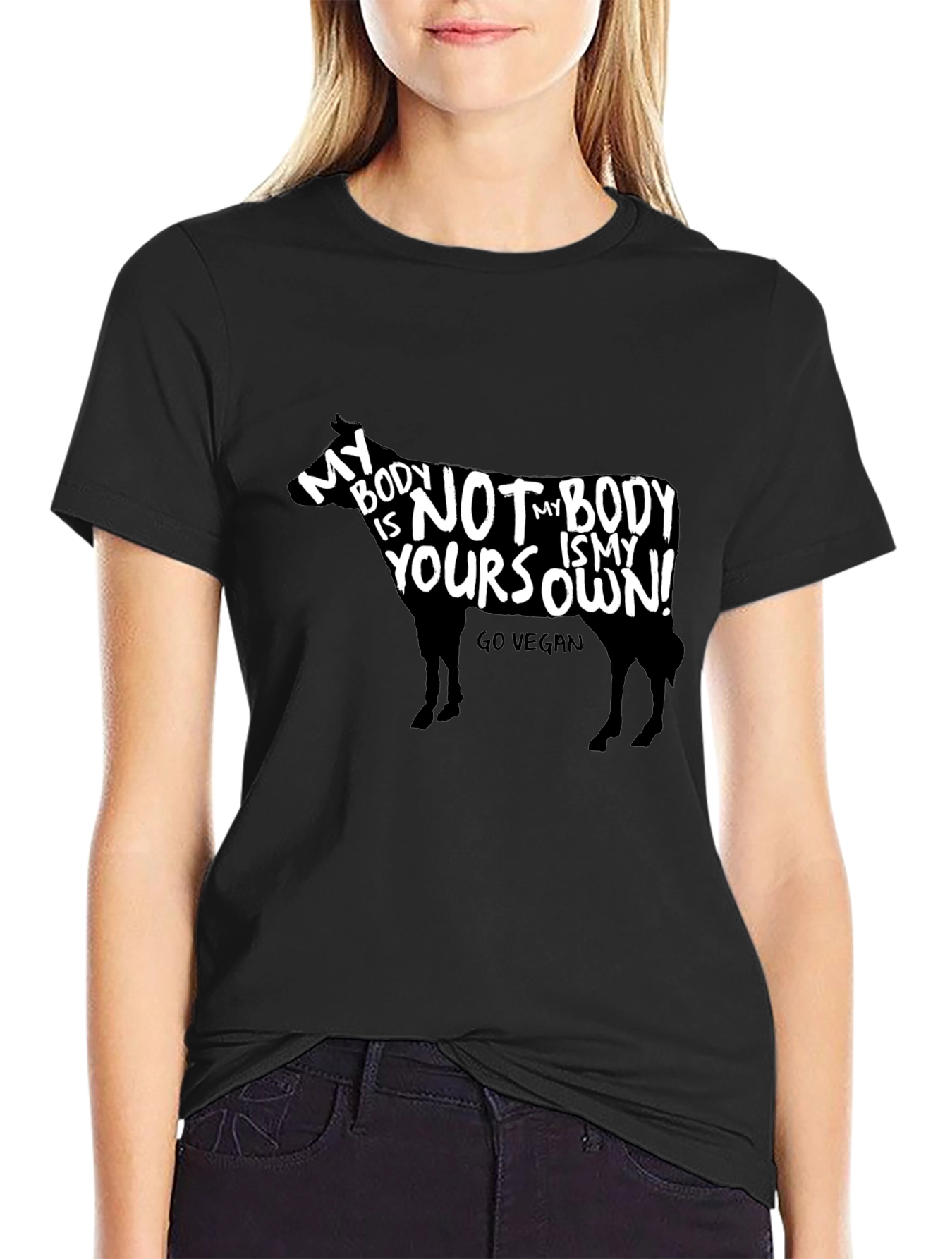 Vegan T-Shirt - My Body Is My Own