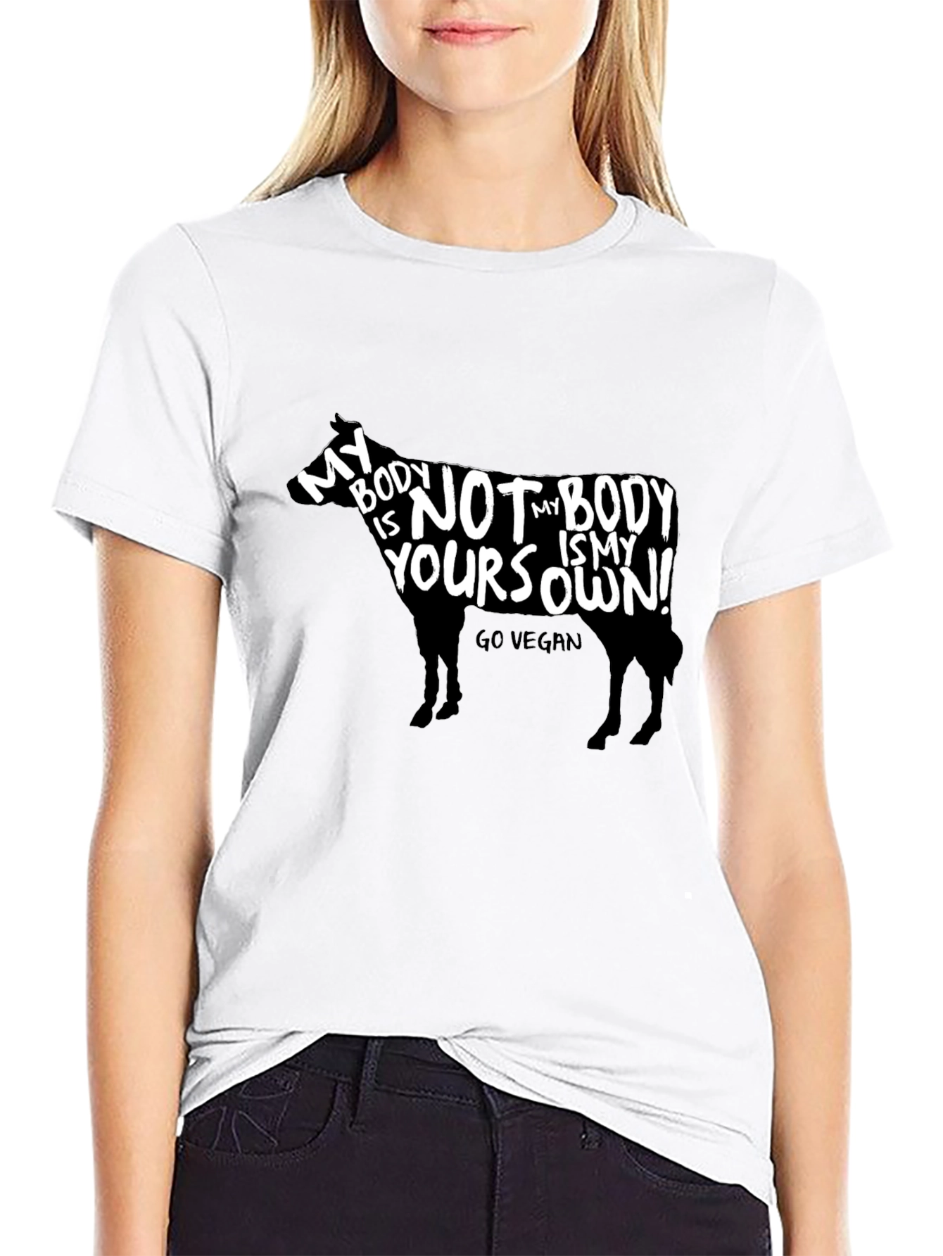 Vegan T-Shirt - My Body Is My Own
