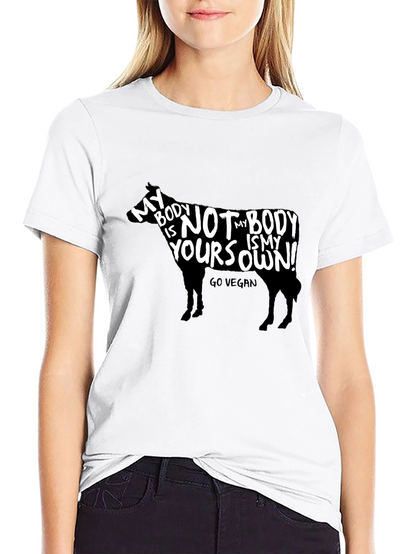 Vegan T-Shirt - My Body Is My Own