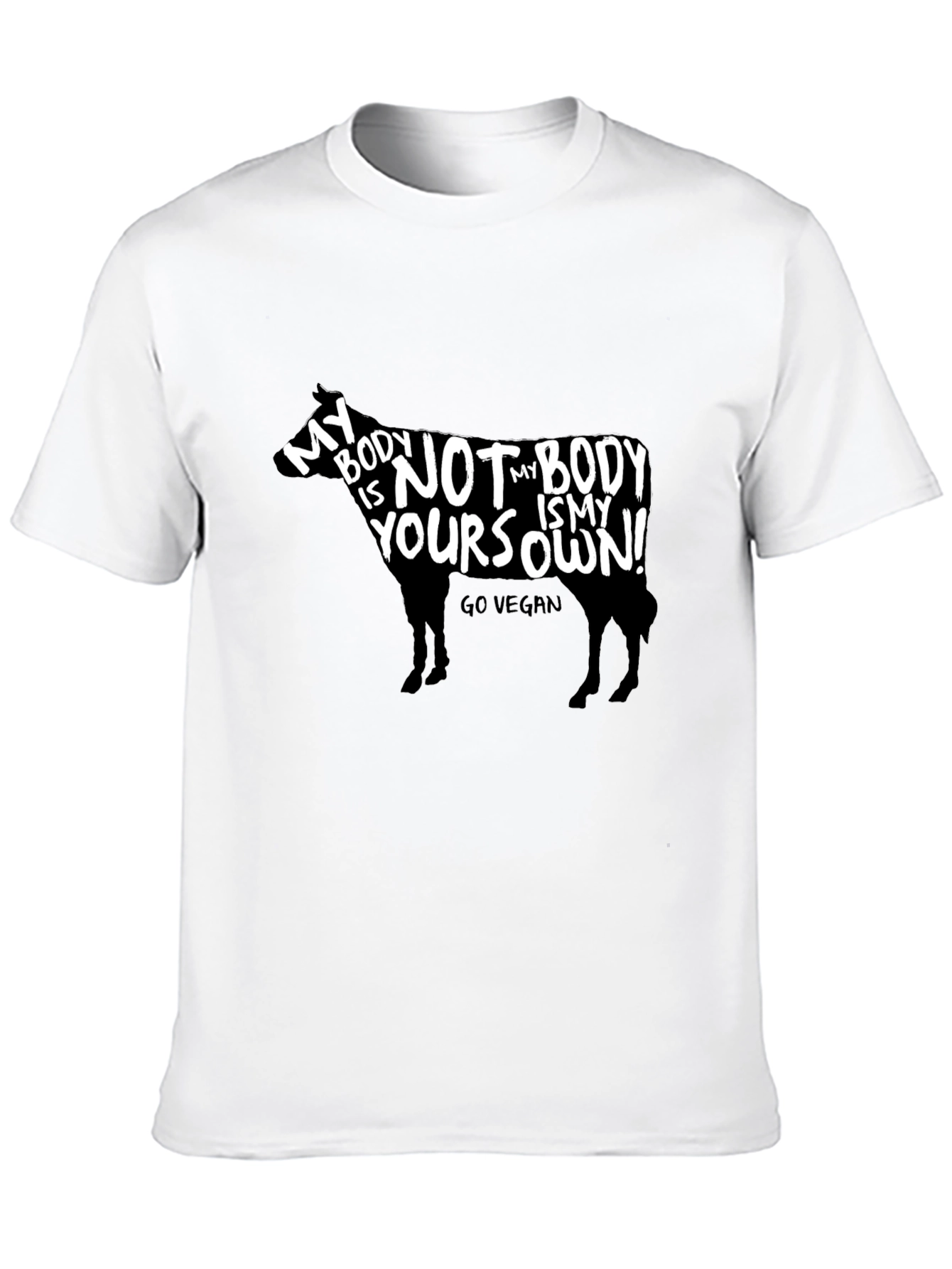 Vegan T-Shirt - My Body Is My Own