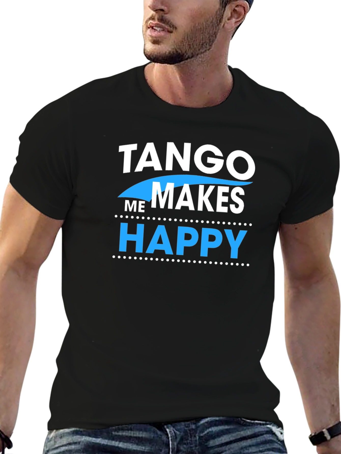 Tango Makes Me Happy Graphic Tee
