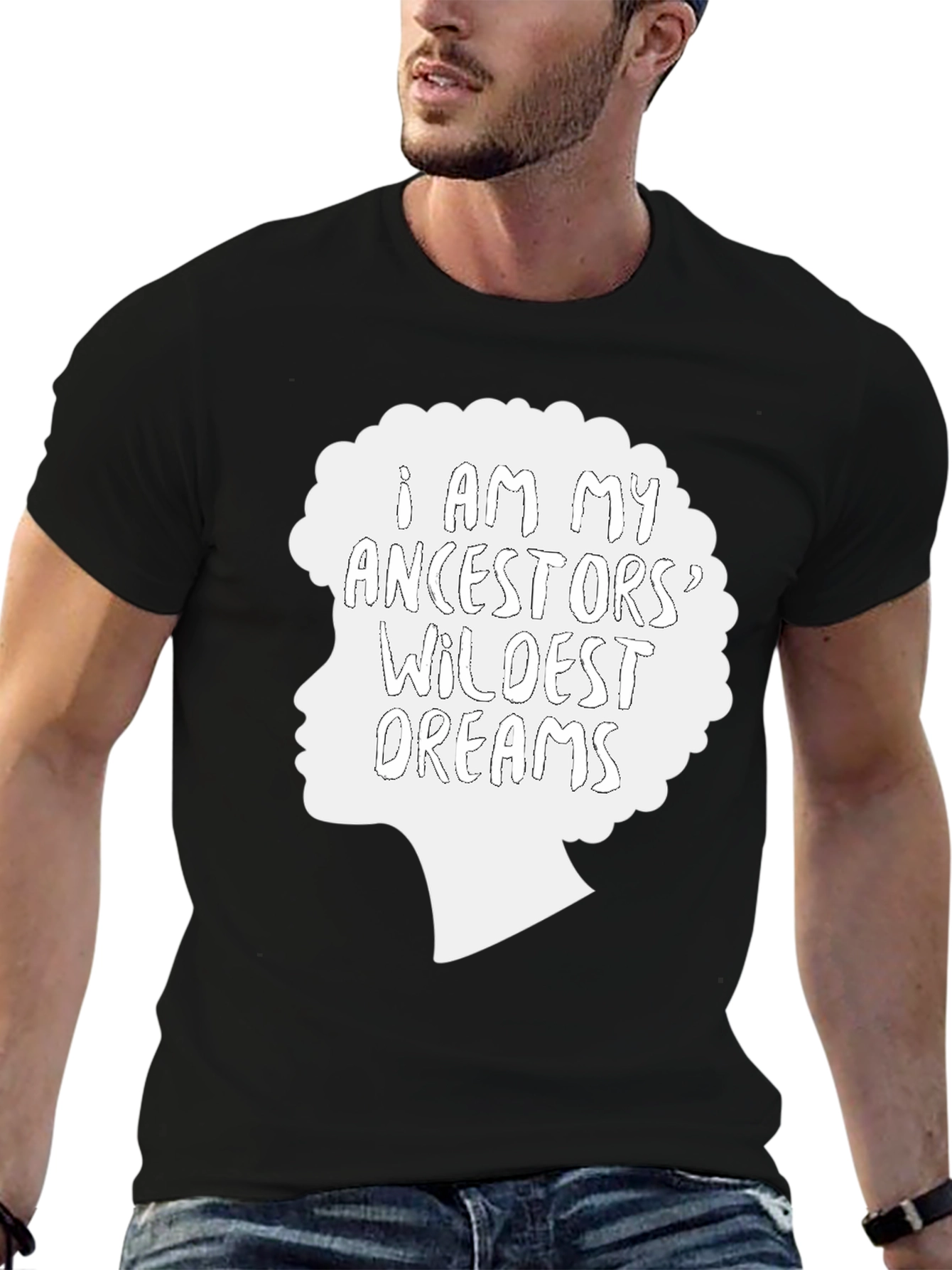 Ancestors Wildest Dreams Graphic Tee - Black