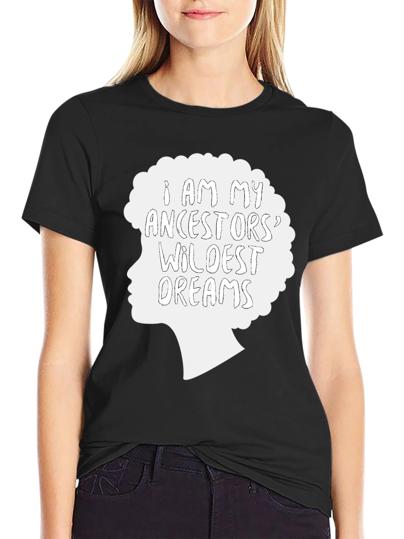 Ancestors Wildest Dreams Graphic Tee - Black