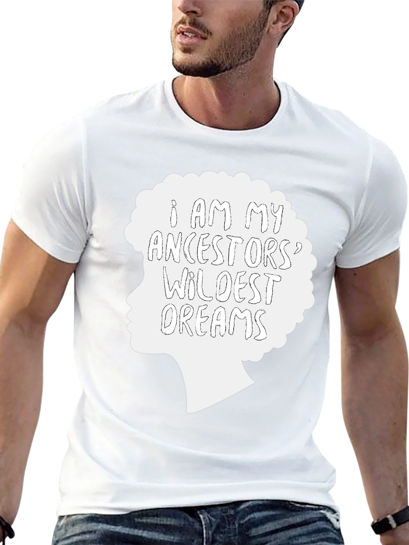 Ancestors Wildest Dreams Graphic Tee - Black