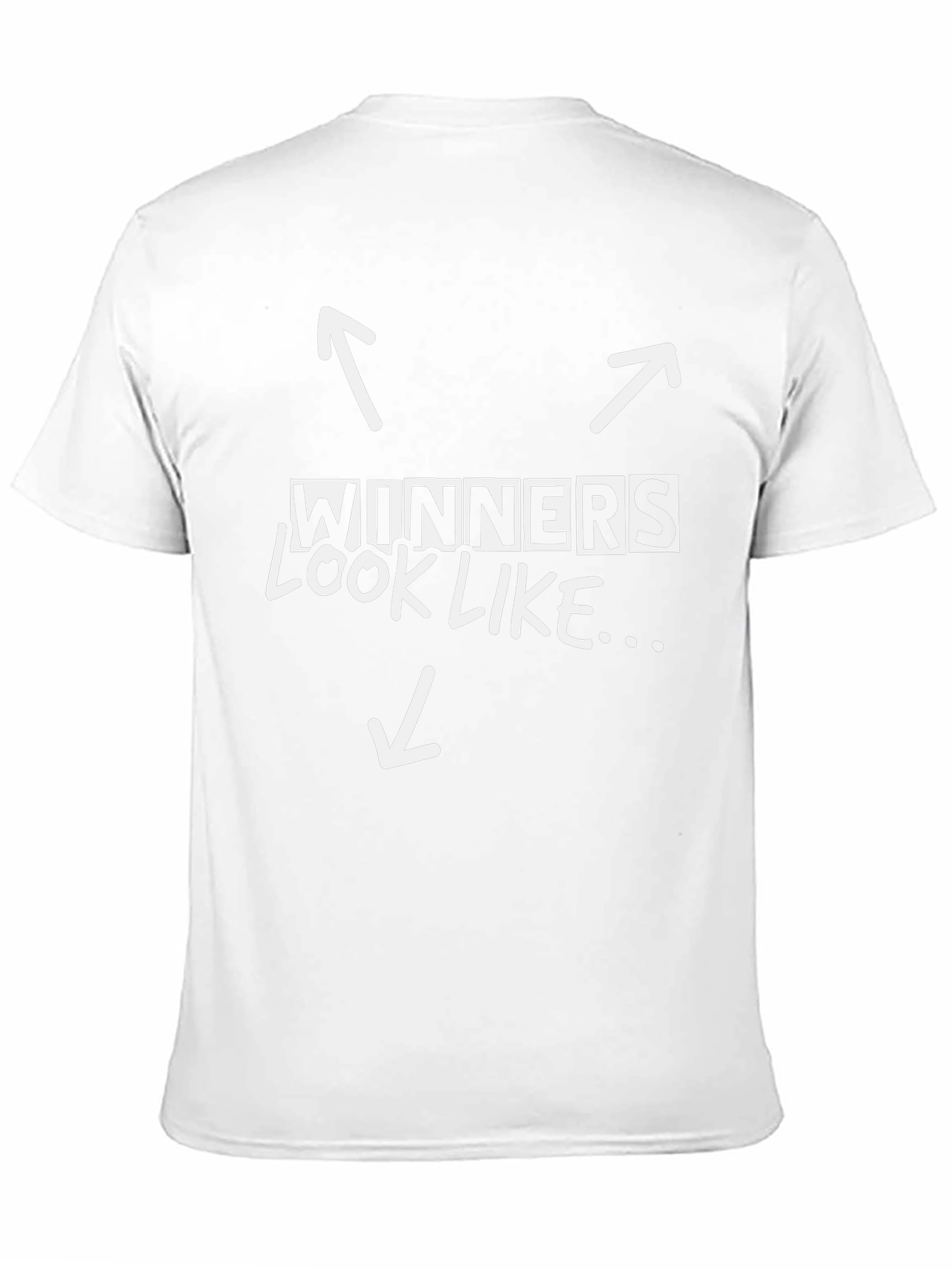 Winners Look Like T-Shirt - Black Graphic Tee