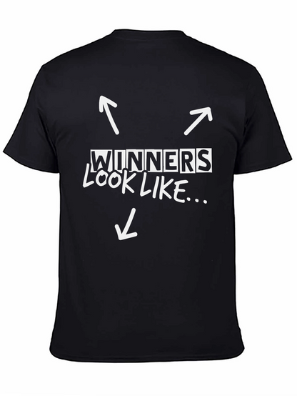 Winners Look Like T-Shirt - Black Graphic Tee