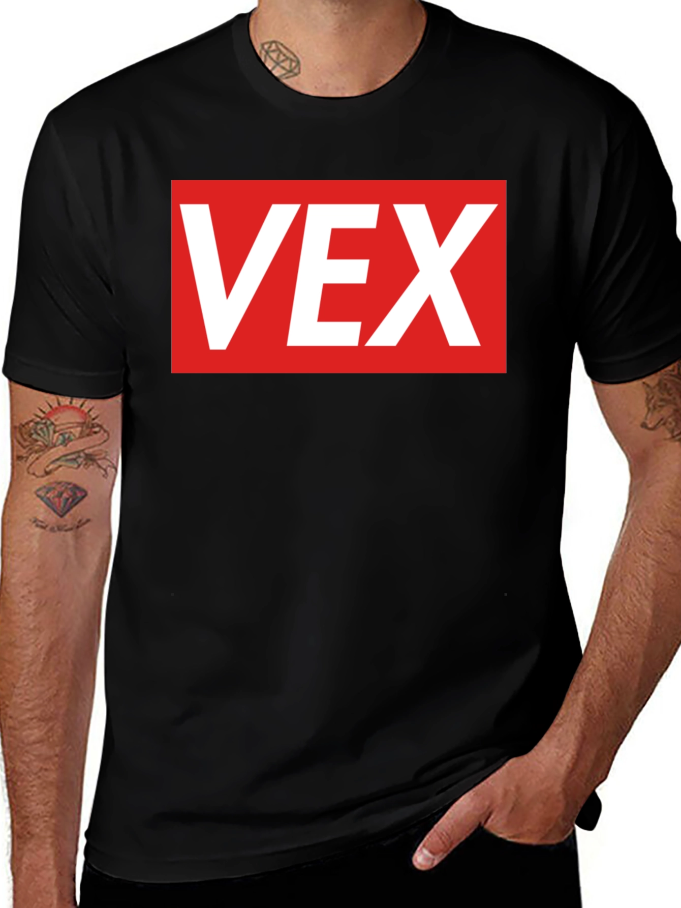 VEX Logo Graphic T-Shirt - Black