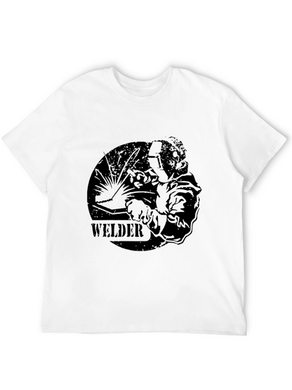 Welder Graphic T-Shirt - Black Tee