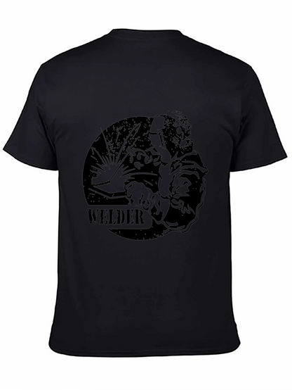 Welder Graphic T-Shirt - Black Tee