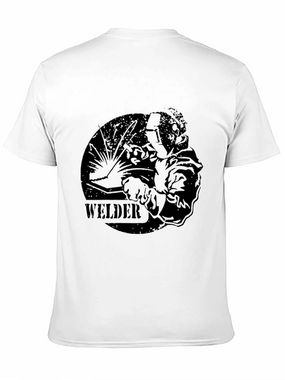 Welder Graphic T-Shirt - Black Tee