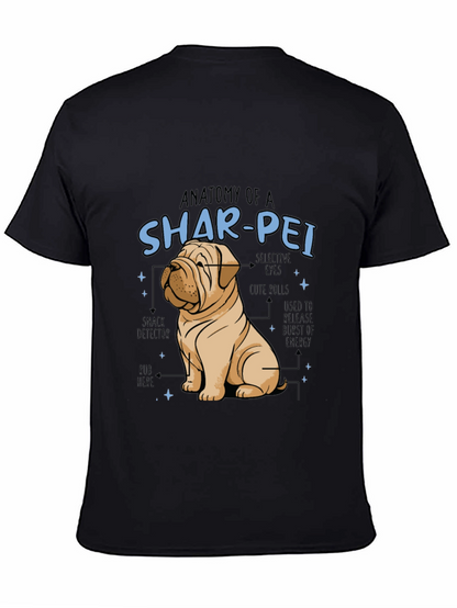 Anatomy of a Shar-Pei Dog T-Shirt