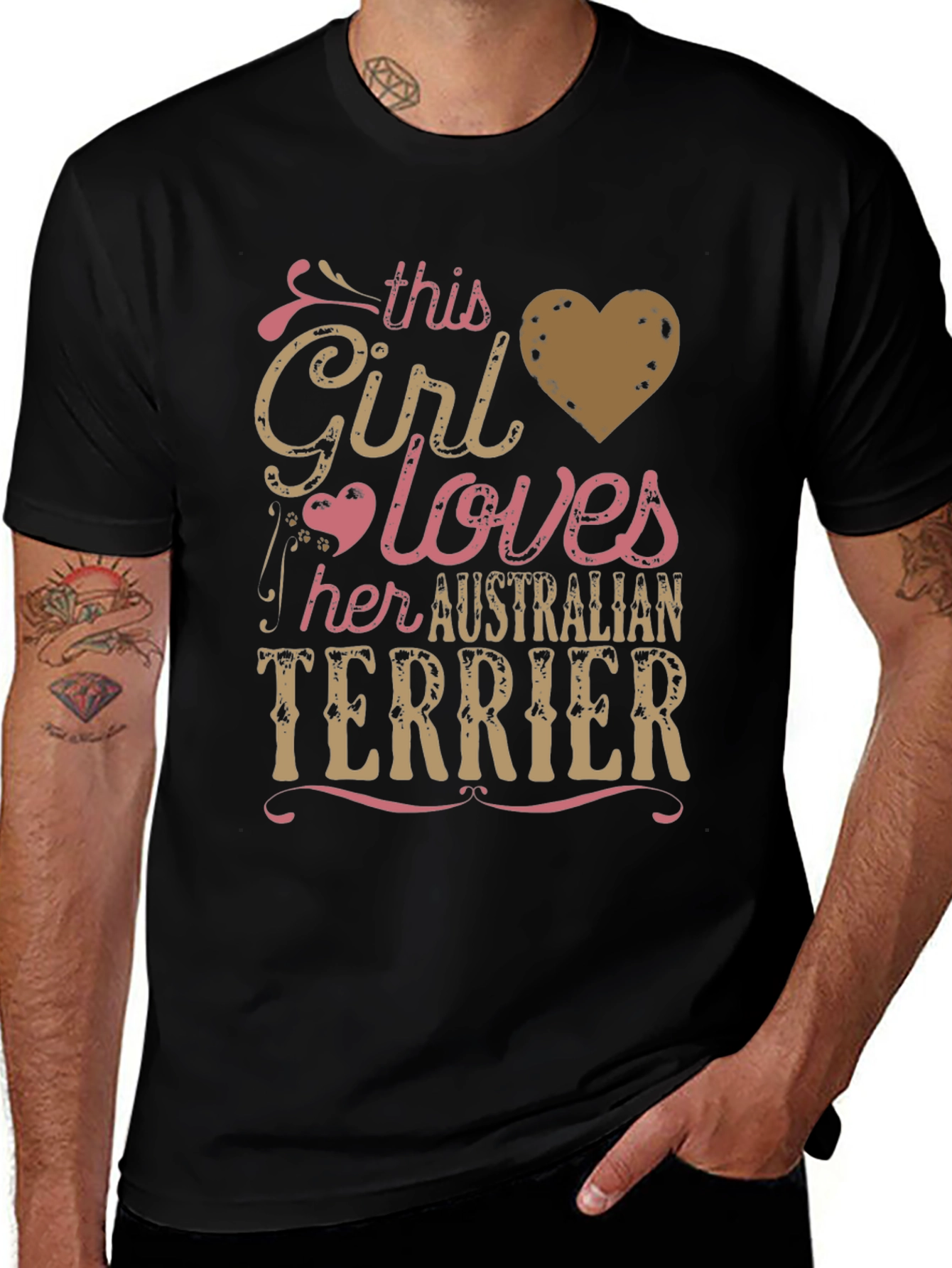 Australian Terrier Girls T-Shirt