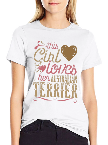 Australian Terrier Girls T-Shirt