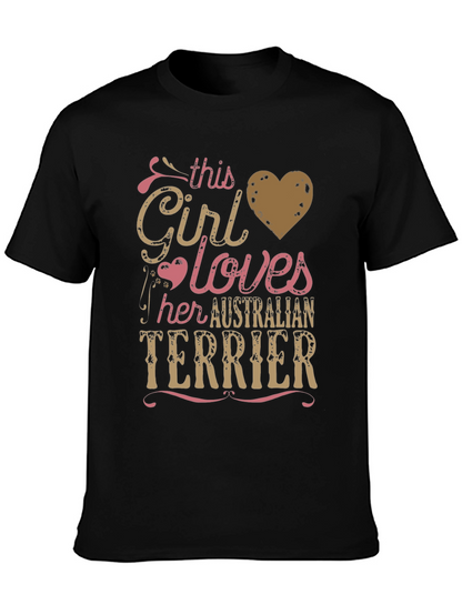 Australian Terrier Girls T-Shirt