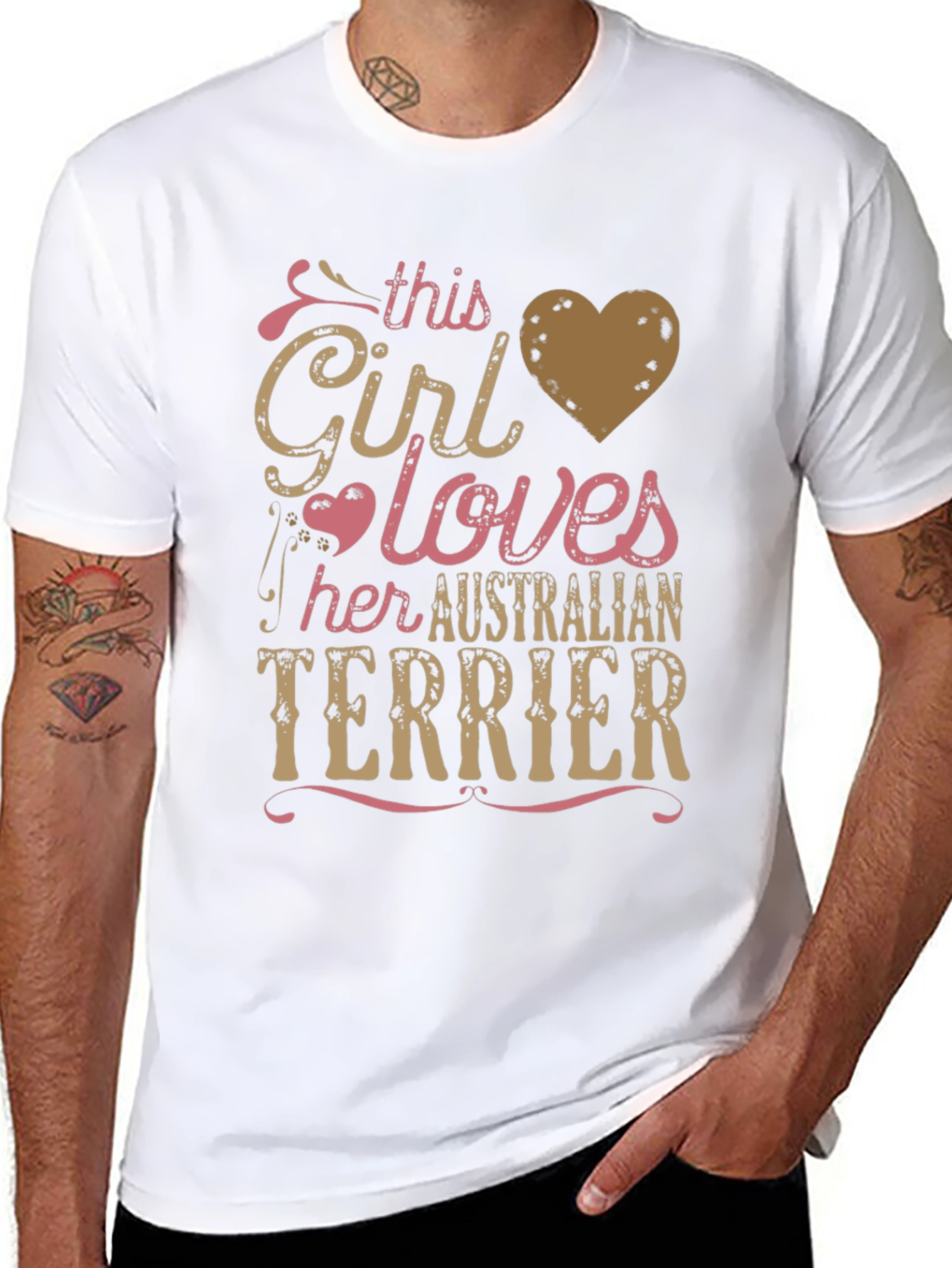 Australian Terrier Girls T-Shirt