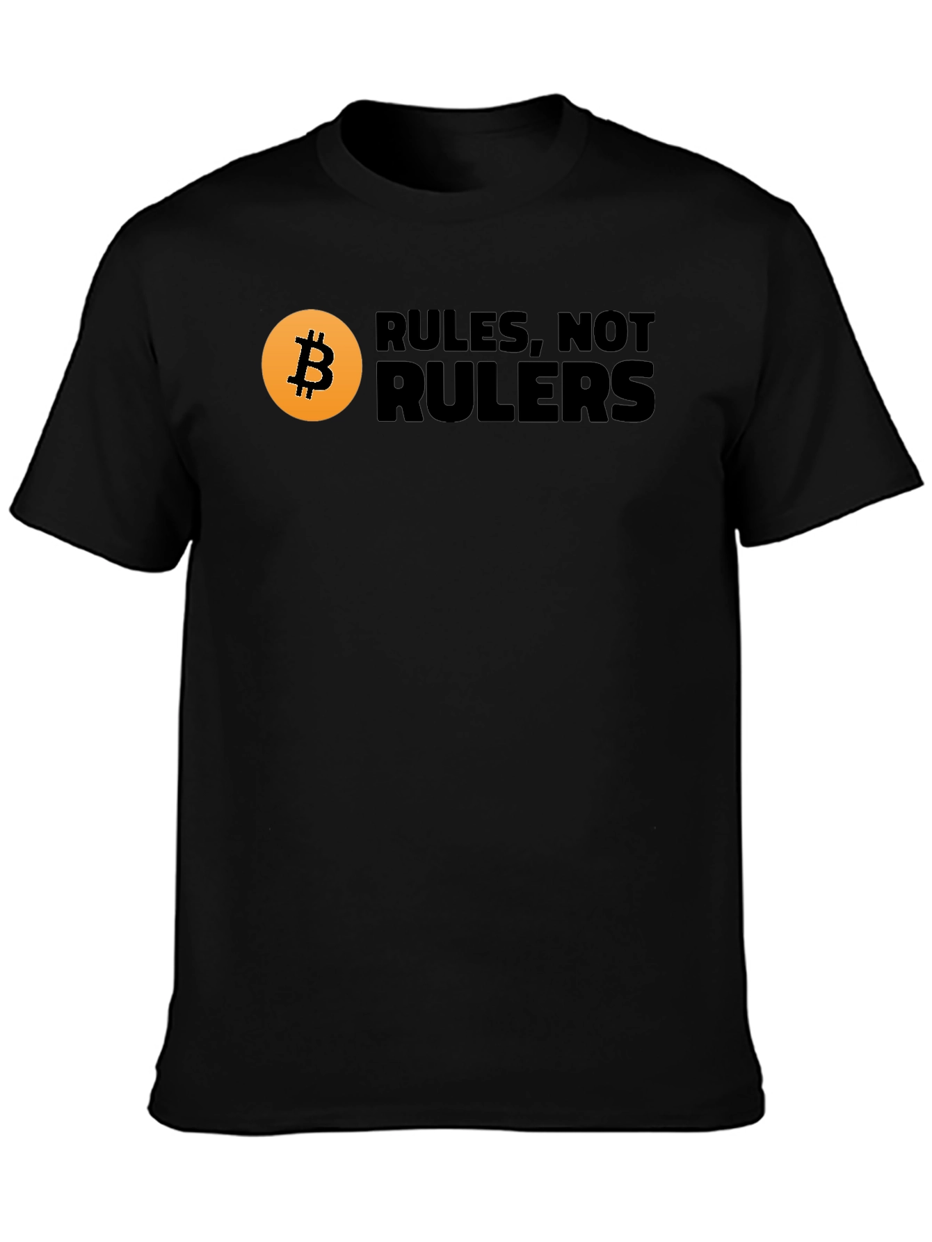 Bitcoin Rules T-Shirt - Crypto Tee