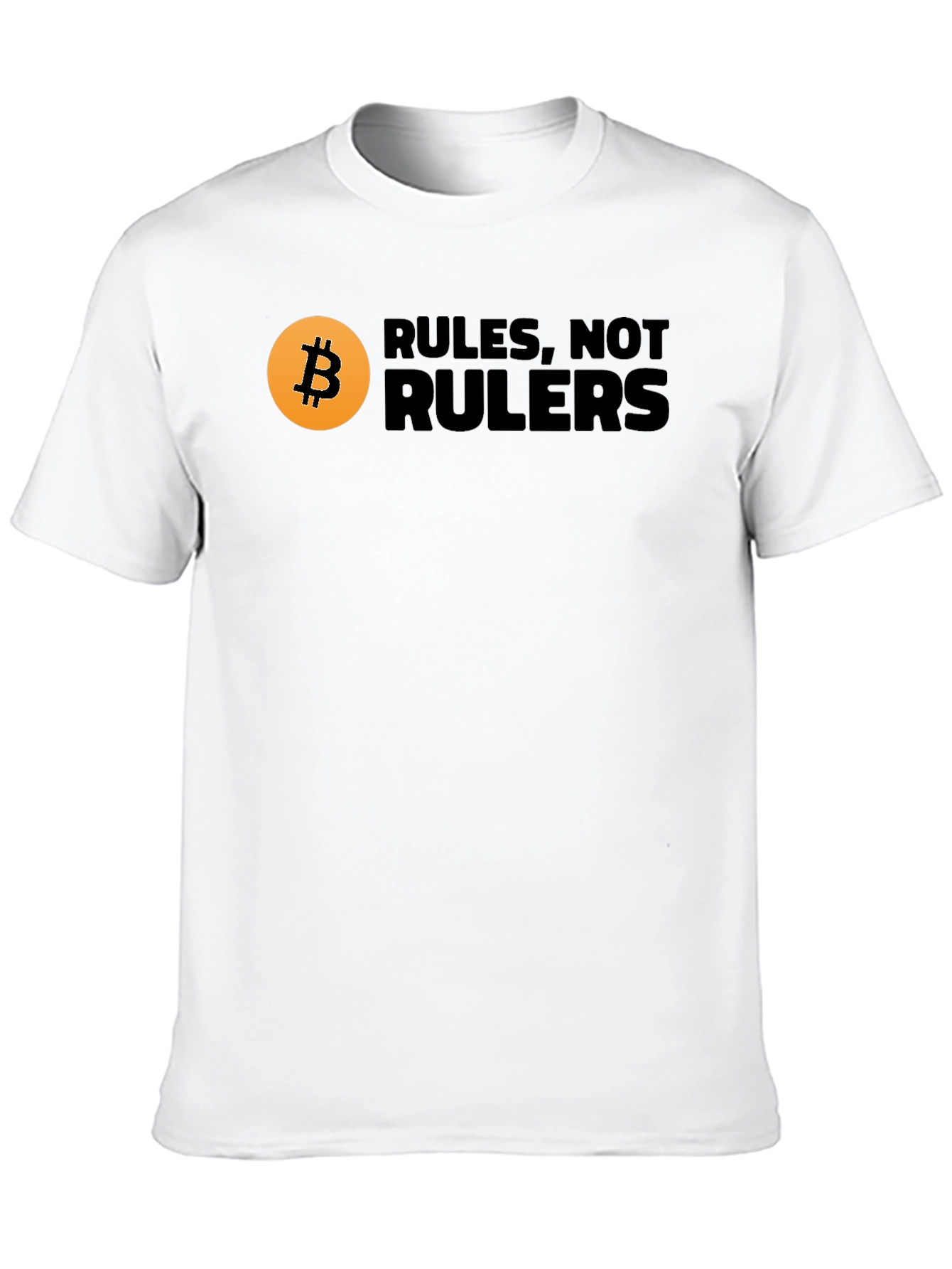 Bitcoin Rules T-Shirt - Crypto Tee