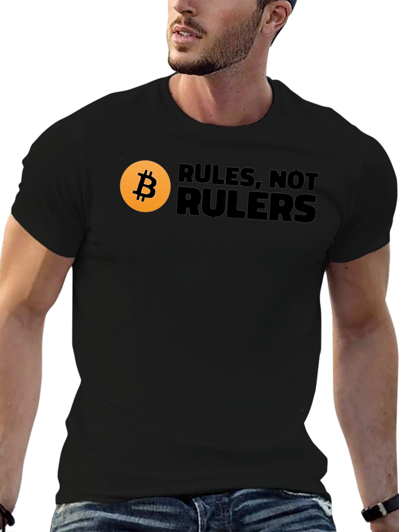 Bitcoin Rules T-Shirt - Crypto Tee
