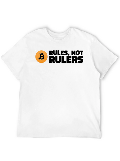 Bitcoin Rules T-Shirt - Crypto Tee