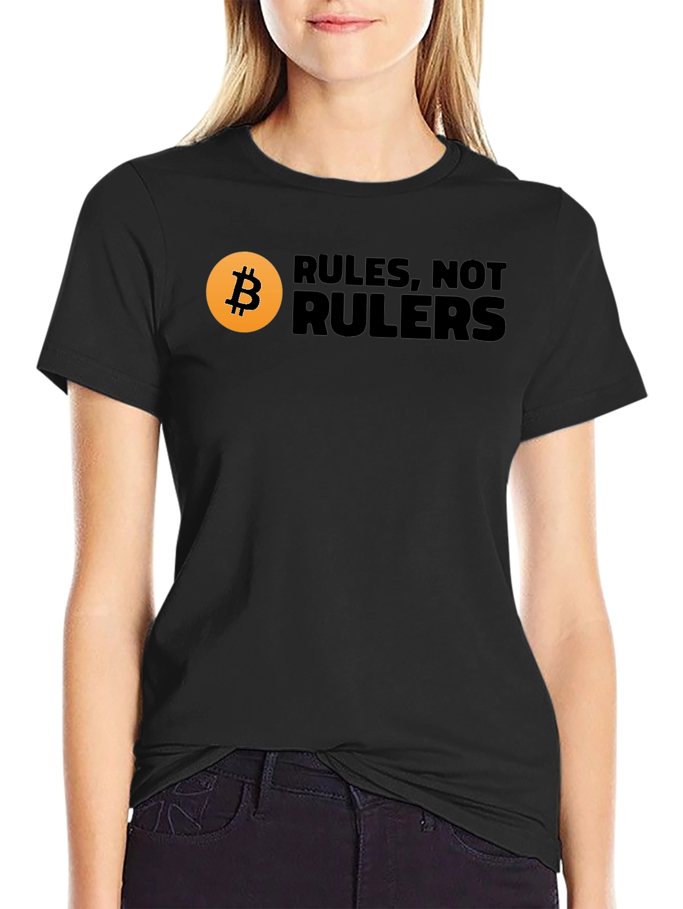 Bitcoin Rules T-Shirt - Crypto Tee
