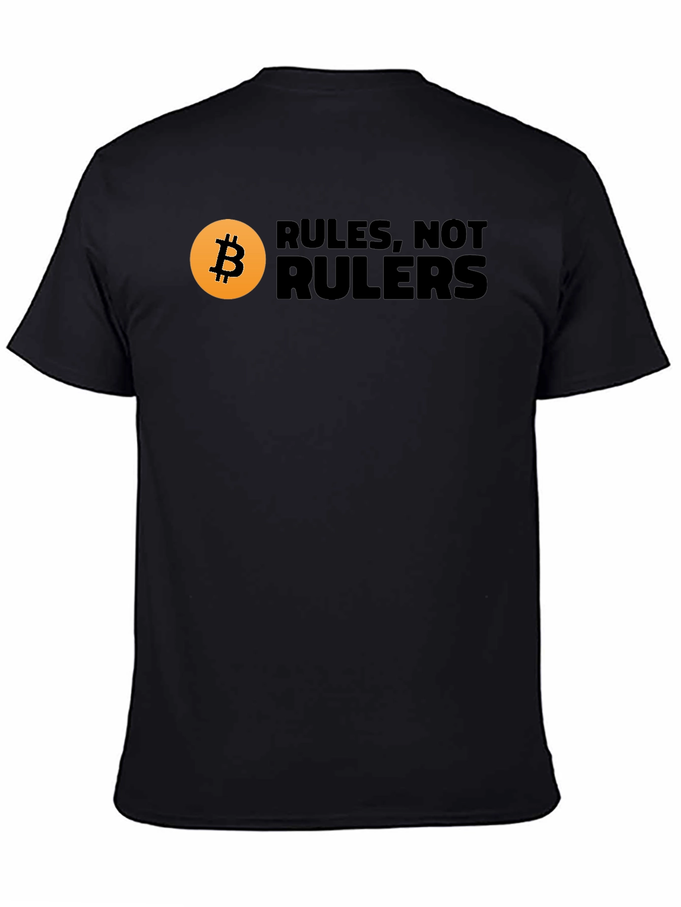 Bitcoin Rules T-Shirt - Crypto Tee