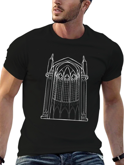 Architectural Gothic T-Shirt - Stylish & Unique