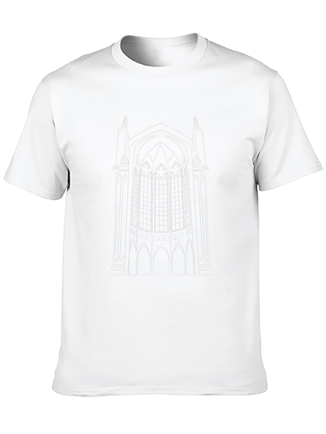 Architectural Gothic T-Shirt - Stylish & Unique