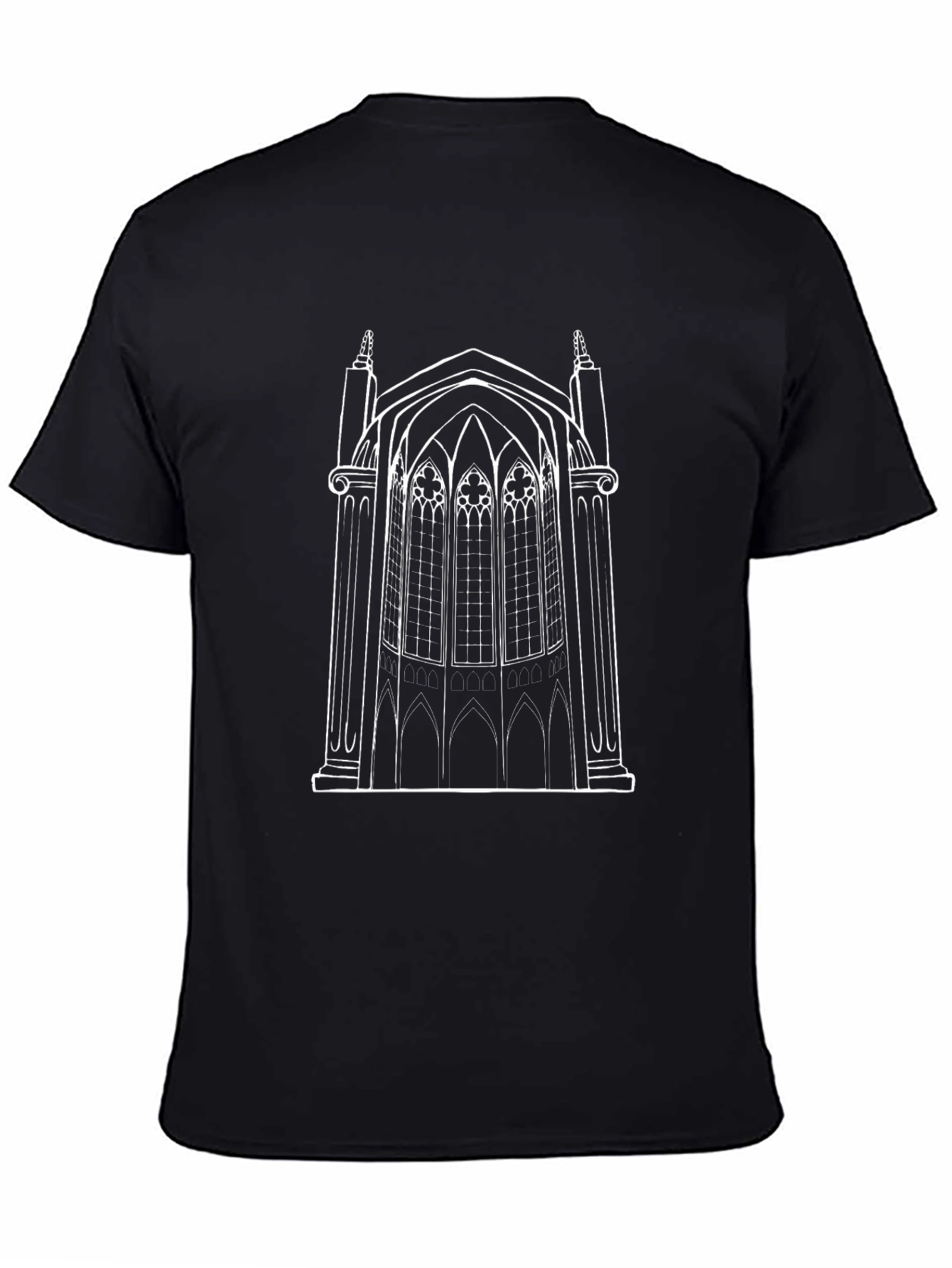 Architectural Gothic T-Shirt - Stylish & Unique