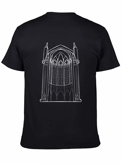 Architectural Gothic T-Shirt - Stylish & Unique