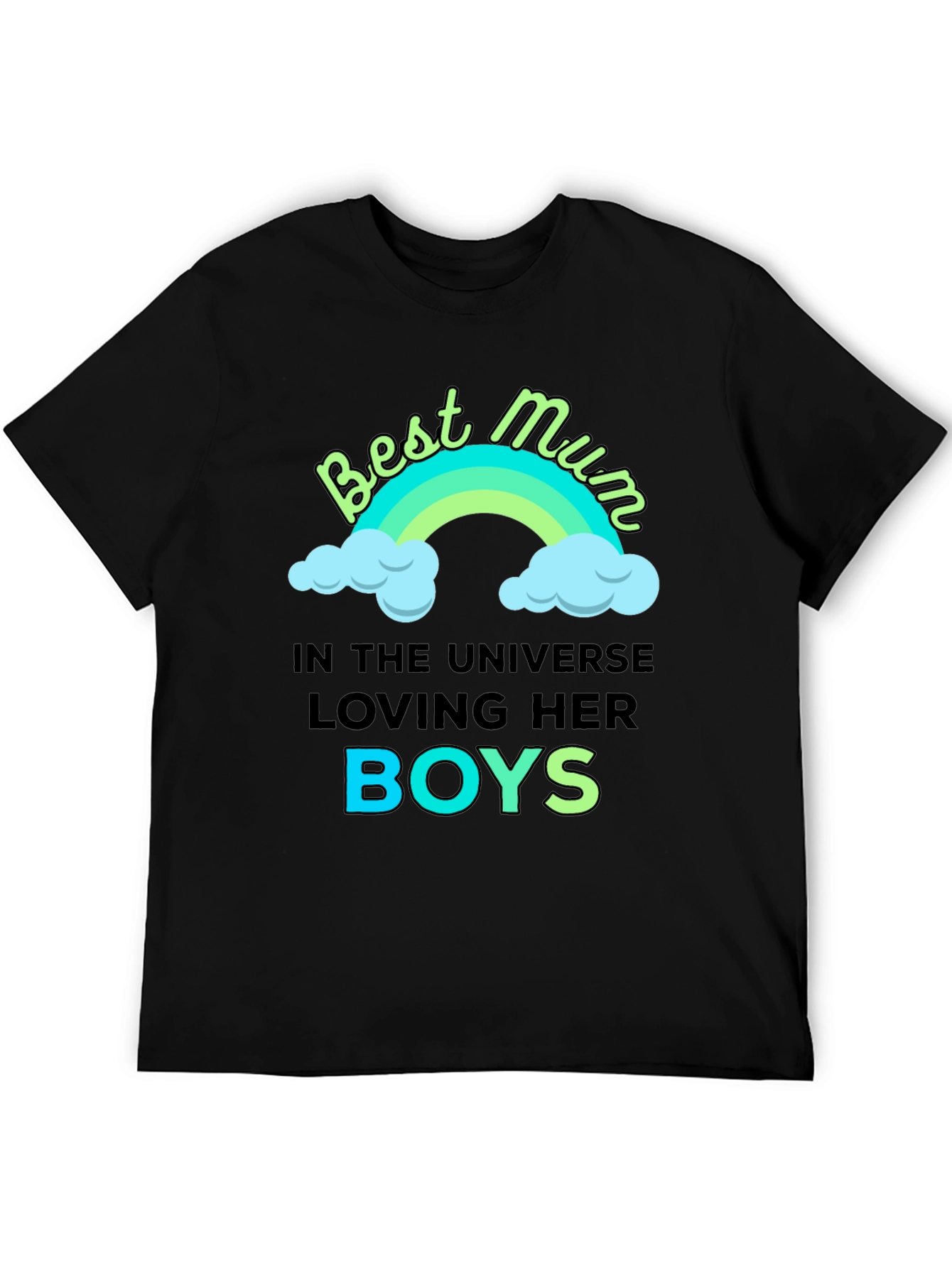 Best Mum Loving Her Boys T-Shirt