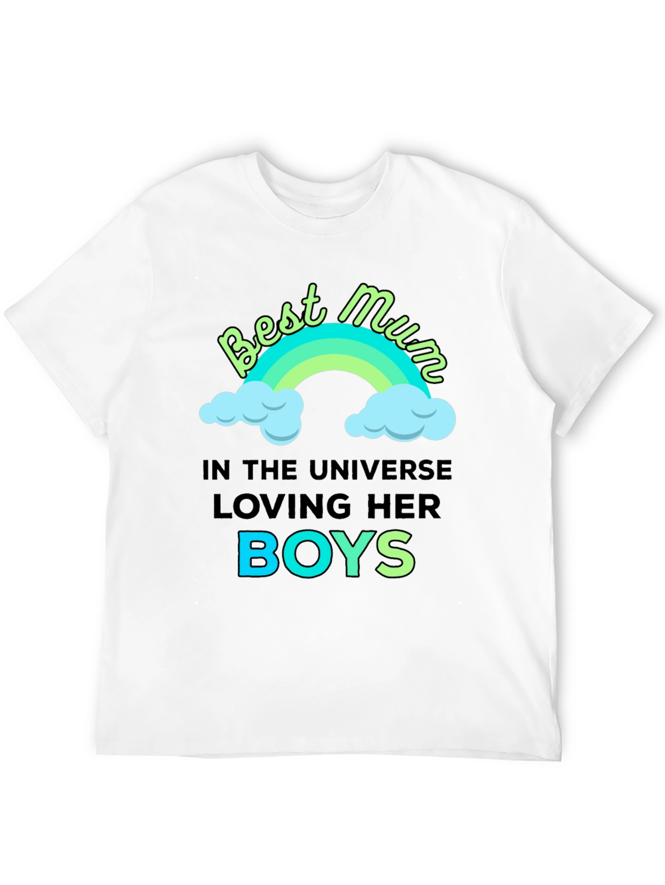 Best Mum Loving Her Boys T-Shirt