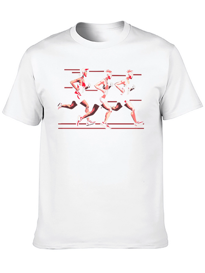 Track Runners Graphic Tee - Black