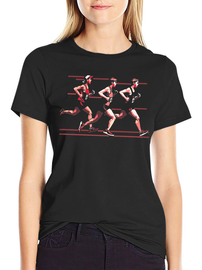 Track Runners Graphic Tee - Black