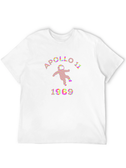 Apollo 11 1969 Graphic T-Shirt - Retro Spaceman Tee