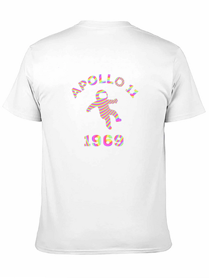 Apollo 11 1969 Graphic T-Shirt - Retro Spaceman Tee