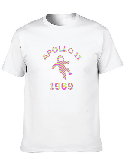 Apollo 11 1969 Graphic T-Shirt - Retro Spaceman Tee