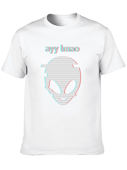 Ayy Lmao Alien Graphic Tee - Black T-Shirt