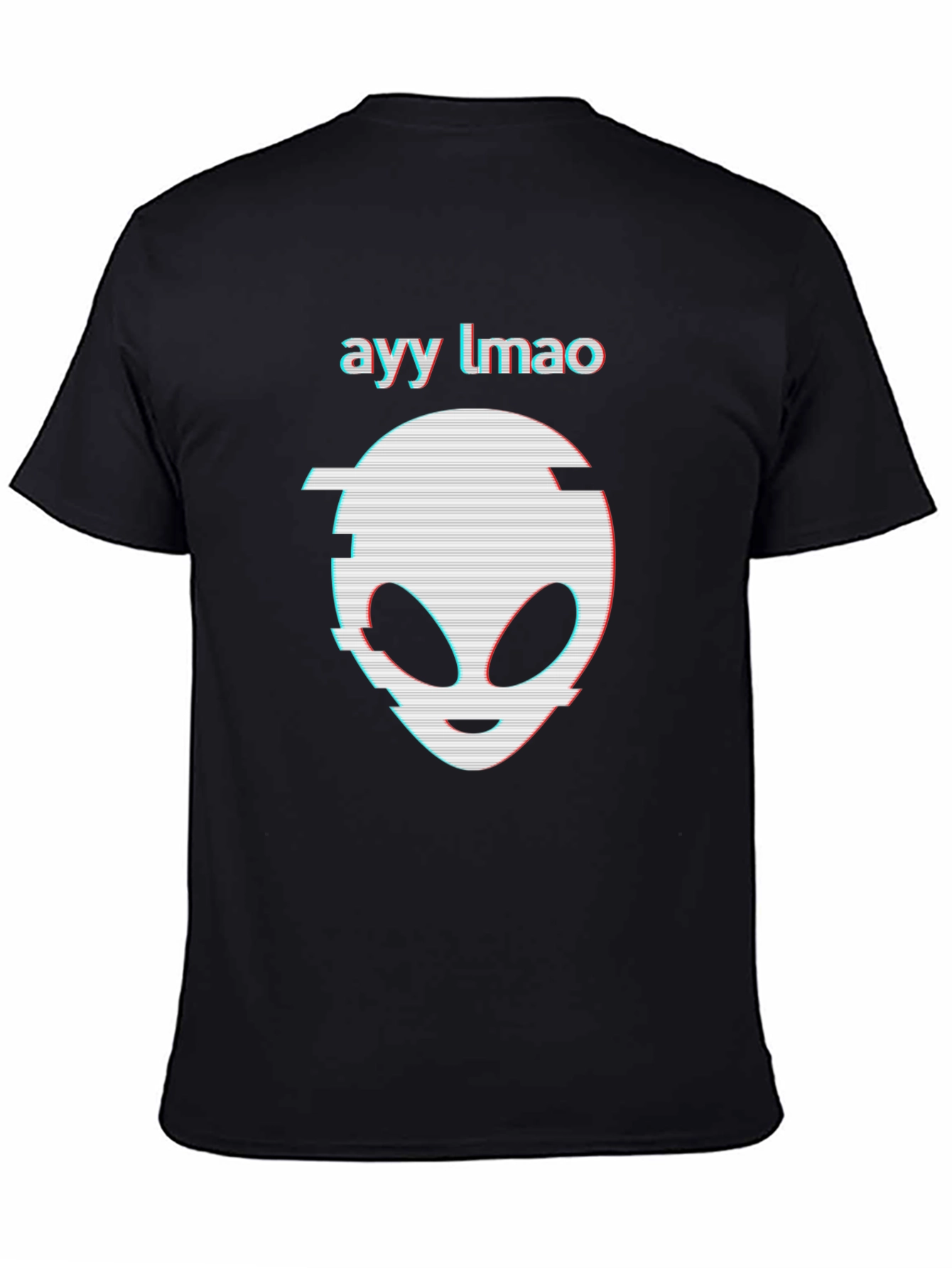 Ayy Lmao Alien Graphic Tee - Black T-Shirt