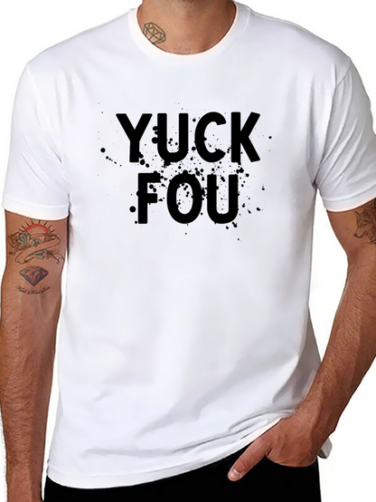 Yuck Fou Graphic Tee - Edgy Streetwear T-Shirt